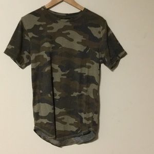 Camo print tshirt